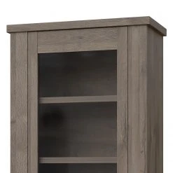 Loftscape Hängevitrine Temuco - Eiche Dunkel Dekor -Wohnzimmermöbel boutique en ligne 1000357988 220616 050 DETAILS P000000001000357988