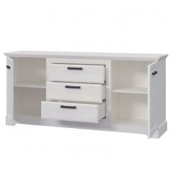 Ridgevalley Sideboard New Dessa I - Kiefer Weiß Dekor -Wohnzimmermöbel boutique en ligne 1000357993 220616 030 DETAILS P000000001000357993
