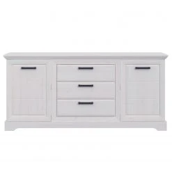 Ridgevalley Sideboard New Dessa I - Kiefer Weiß Dekor -Wohnzimmermöbel boutique en ligne 1000357993 220616 040 DETAILS P000000001000357993