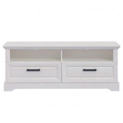 Ridgevalley TV-Lowboard New Dessa - Kiefer Weiß Dekor -Wohnzimmermöbel boutique en ligne 1000357997 220616 040 DETAILS P000000001000357997