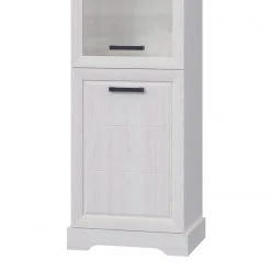 Ridgevalley Standvitrine New Dessa - Kiefer Weiß Dekor -Wohnzimmermöbel boutique en ligne 1000357999 220616 061 DETAILS P000000001000357999