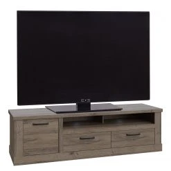 Loftscape TV-Lowboard Temuco - Eiche Dunkel Dekor