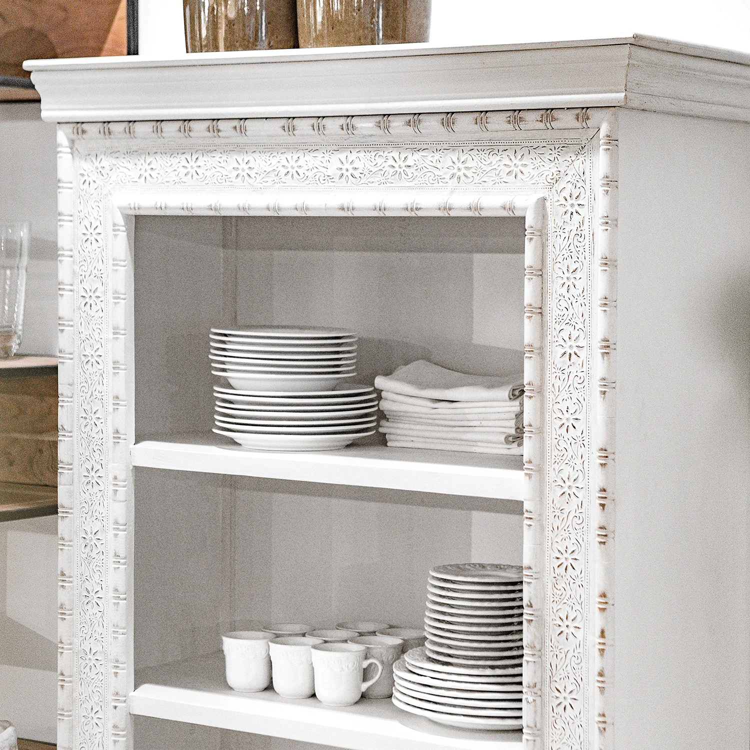 Ridgevalley Regal Missoula - Mango massiv - Vintage Weiß 3 Ridgevalley Regal Missoula - Mango massiv - Vintage Weiß – Bild 3