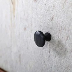 Red Living Sideboard Vallentuna - Mango massiv / Metall - Mango / Schwarz -Wohnzimmermöbel boutique en ligne 1000359913 220621 065 DETAILS P000000001000359913