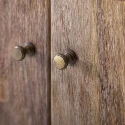 Red Living Sideboard Vallentuna - Mango massiv / Metall - Mango / Schwarz -Wohnzimmermöbel boutique en ligne 1000359913 220621 070 DETAILS P000000001000359913