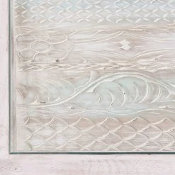 Ridgevalley Couchtisch Missoula - Glas / Mango massiv - Vintage Weiß 16 Ridgevalley Couchtisch Missoula - Glas / Mango massiv - Vintage Weiß -Wohnzimmermöbel boutique en ligne 1000359914 220624 035 DETAILS P000000001000359914