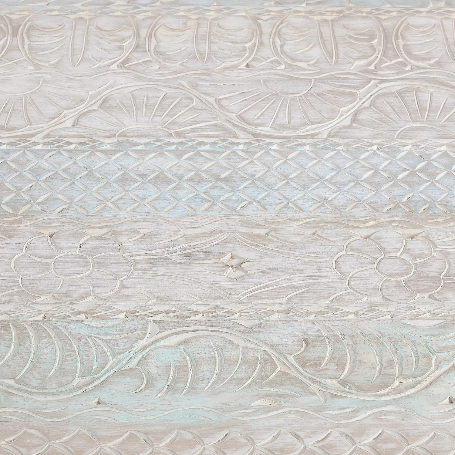 Ridgevalley Couchtisch Missoula - Glas / Mango massiv - Vintage Weiß 9 Ridgevalley Couchtisch Missoula - Glas / Mango massiv - Vintage Weiß – Bild 9