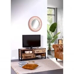 Red Living TV-Lowboard Vallentuna - Mango massiv / Metall - Mango / Schwarz -Wohnzimmermöbel boutique en ligne 1000359919 220621 021 MOOD DETAILS P000000001000359919 mood