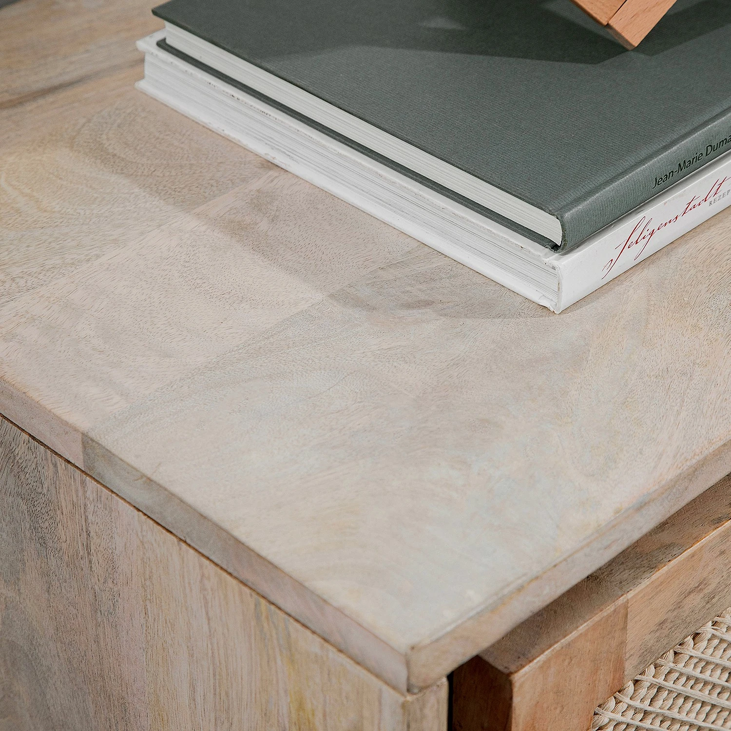 Ridgevalley Kommode Lumby - Mango massiv - Mango Hell / Grau 3 Ridgevalley Kommode Lumby - Mango massiv - Mango Hell / Grau – Bild 3