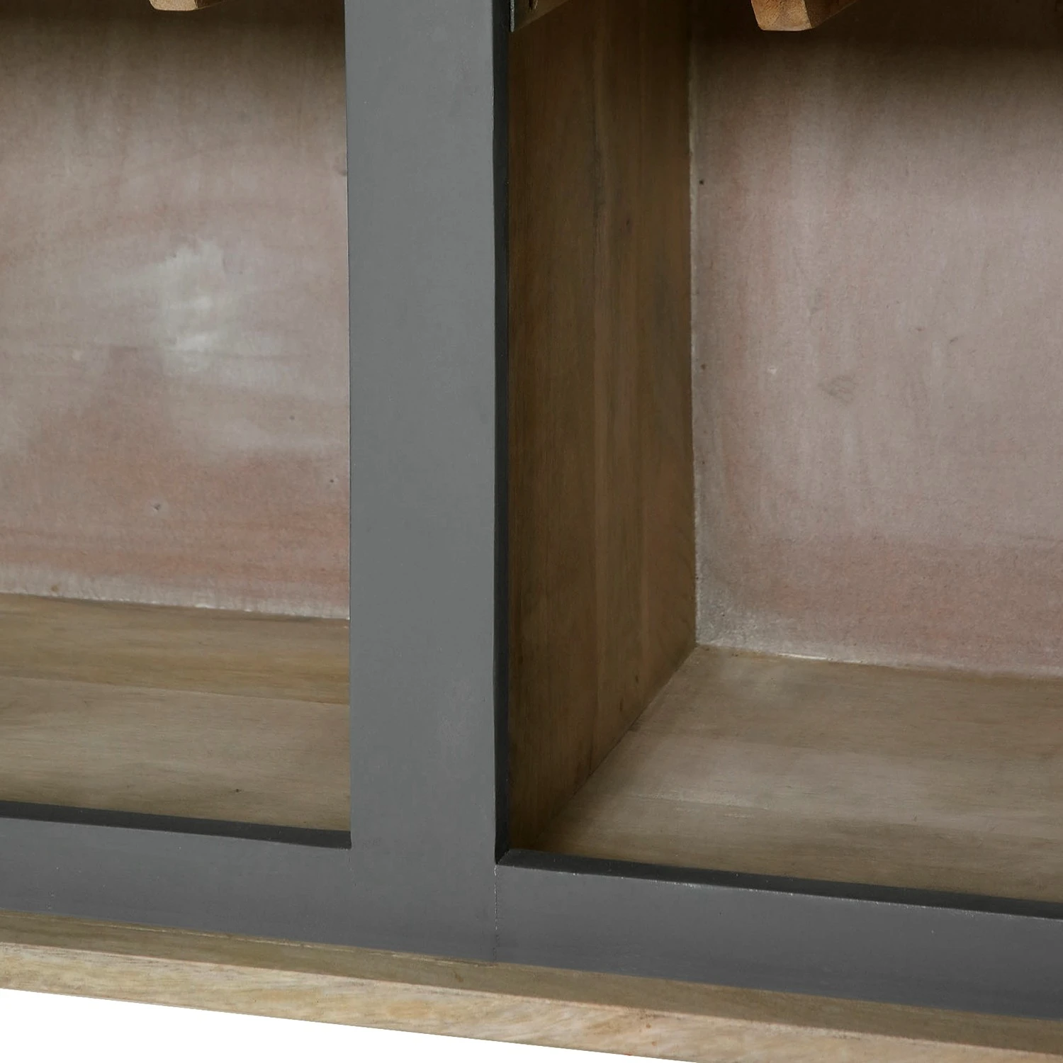 Ridgevalley Kommode Lumby - Mango massiv - Mango Hell / Grau 5 Ridgevalley Kommode Lumby - Mango massiv - Mango Hell / Grau – Bild 5