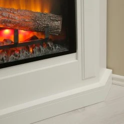 Ridgevalley Elektro-Eckkamin Stockholm - Brilliantweiß -Wohnzimmermöbel boutique en ligne 1000361811 220629 032 DETAILS P000000001000361811