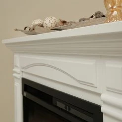 Ridgevalley Elektro-Eckkamin Stockholm - Brilliantweiß -Wohnzimmermöbel boutique en ligne 1000361811 220629 034 DETAILS P000000001000361811