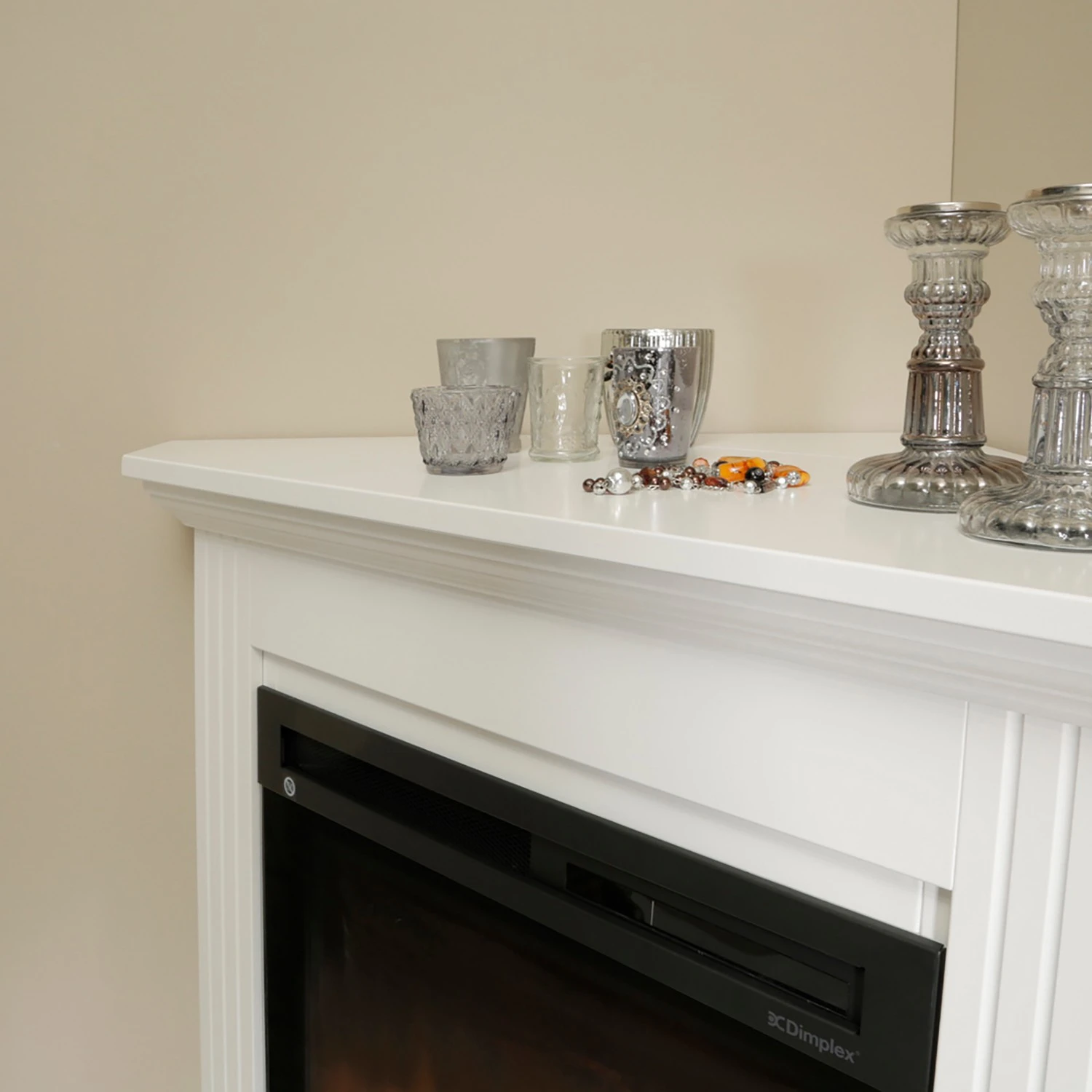 Ridgevalley Elektro-Eckkamin Bergen - Brilliantweiß 11 Ridgevalley Elektro-Eckkamin Bergen - Brilliantweiß – Bild 11