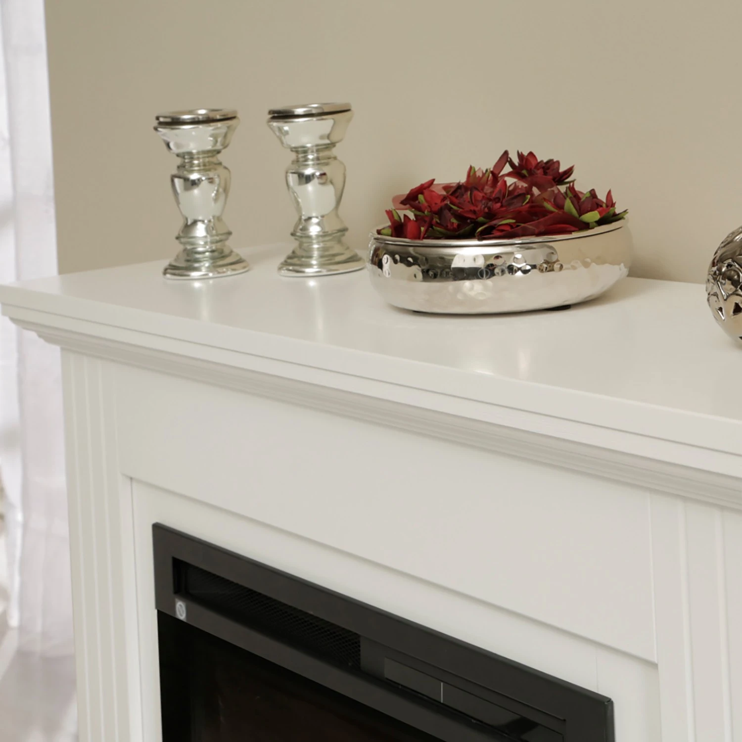 Ridgevalley Elektrokamin Kavala - Brilliantweiß 8 Ridgevalley Elektrokamin Kavala - Brilliantweiß – Bild 8