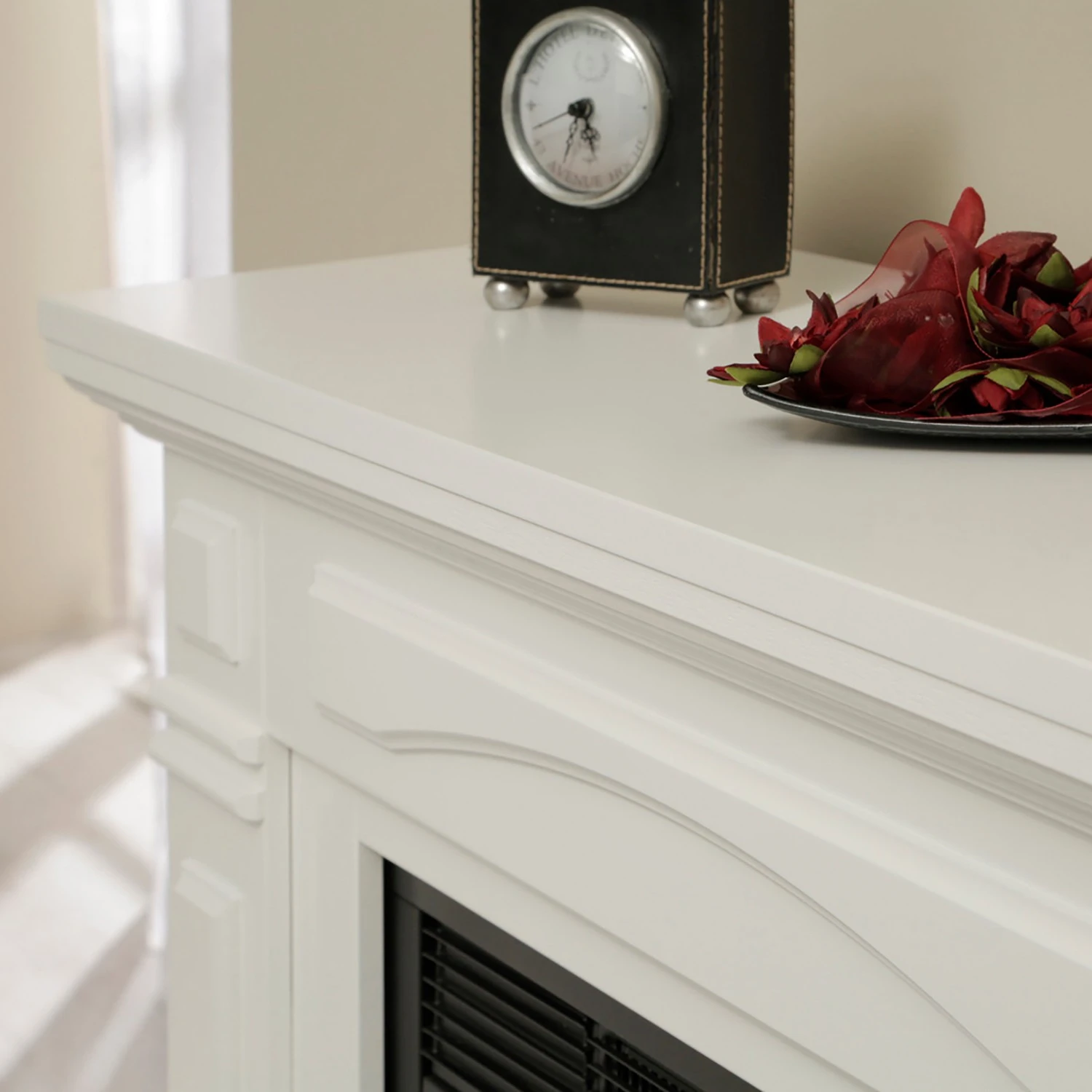 Ridgevalley Elektrokamin Piräus - Brilliantweiß 11 Ridgevalley Elektrokamin Piräus - Brilliantweiß – Bild 11