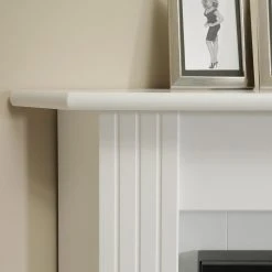 Montreux Elektro-Eckkamin Louisiana - Brilliantweiß -Wohnzimmermöbel boutique en ligne 1000361817 220629 031 DETAILS P000000001000361817