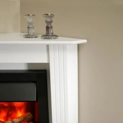 Montreux Elektro-Eckkamin Louisiana - Brilliantweiß -Wohnzimmermöbel boutique en ligne 1000361817 220629 038 DETAILS P000000001000361817