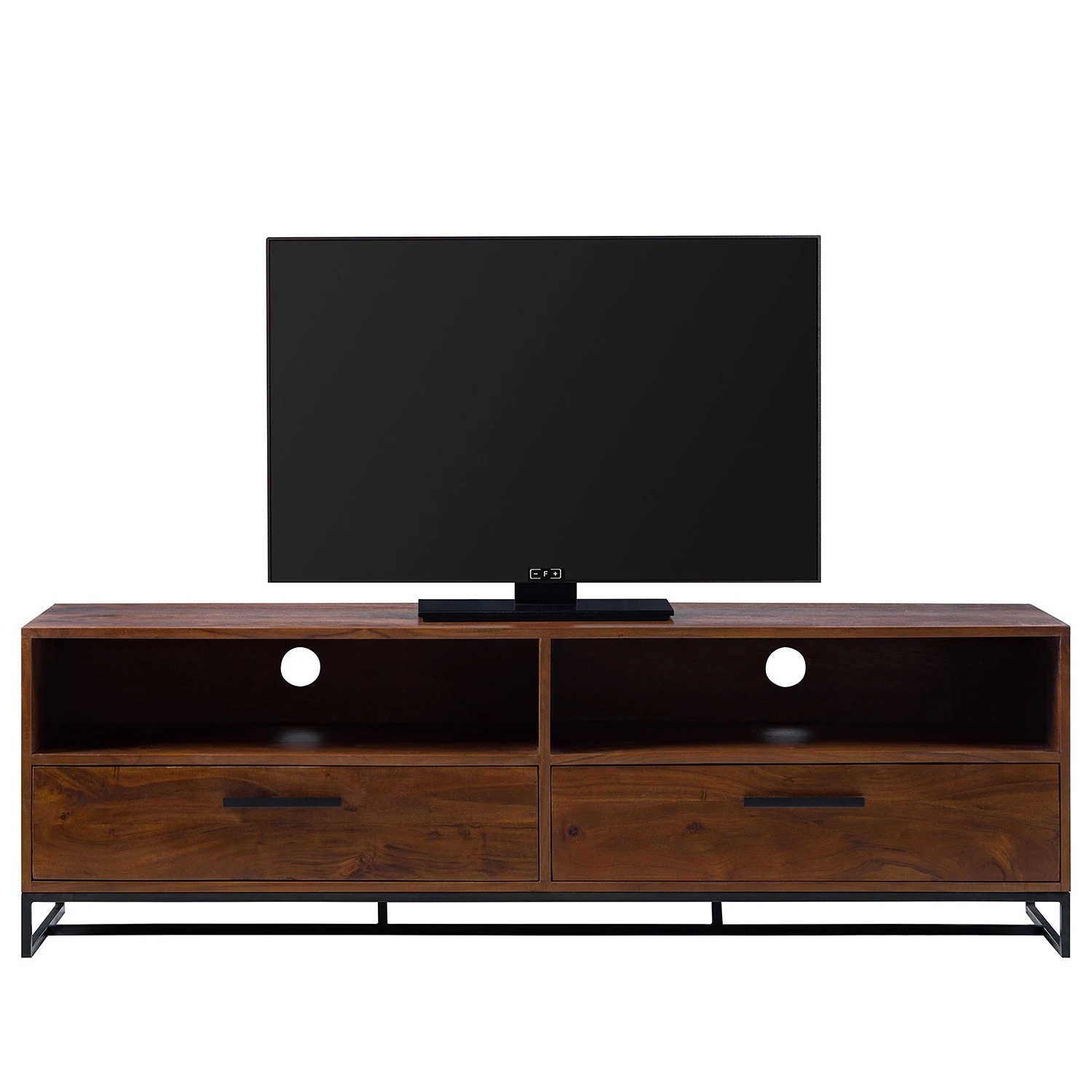 Ars manufacti TV-Lowboard Woodson V - Akazie massiv / Metall - Akazie Braun 3 Ars manufacti TV-Lowboard Woodson V - Akazie massiv / Metall - Akazie Braun – Bild 3