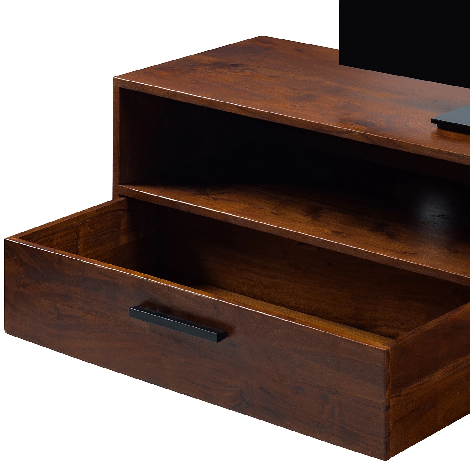 Ars manufacti TV-Lowboard Woodson V - Akazie massiv / Metall - Akazie Braun 8 Ars manufacti TV-Lowboard Woodson V - Akazie massiv / Metall - Akazie Braun – Bild 8