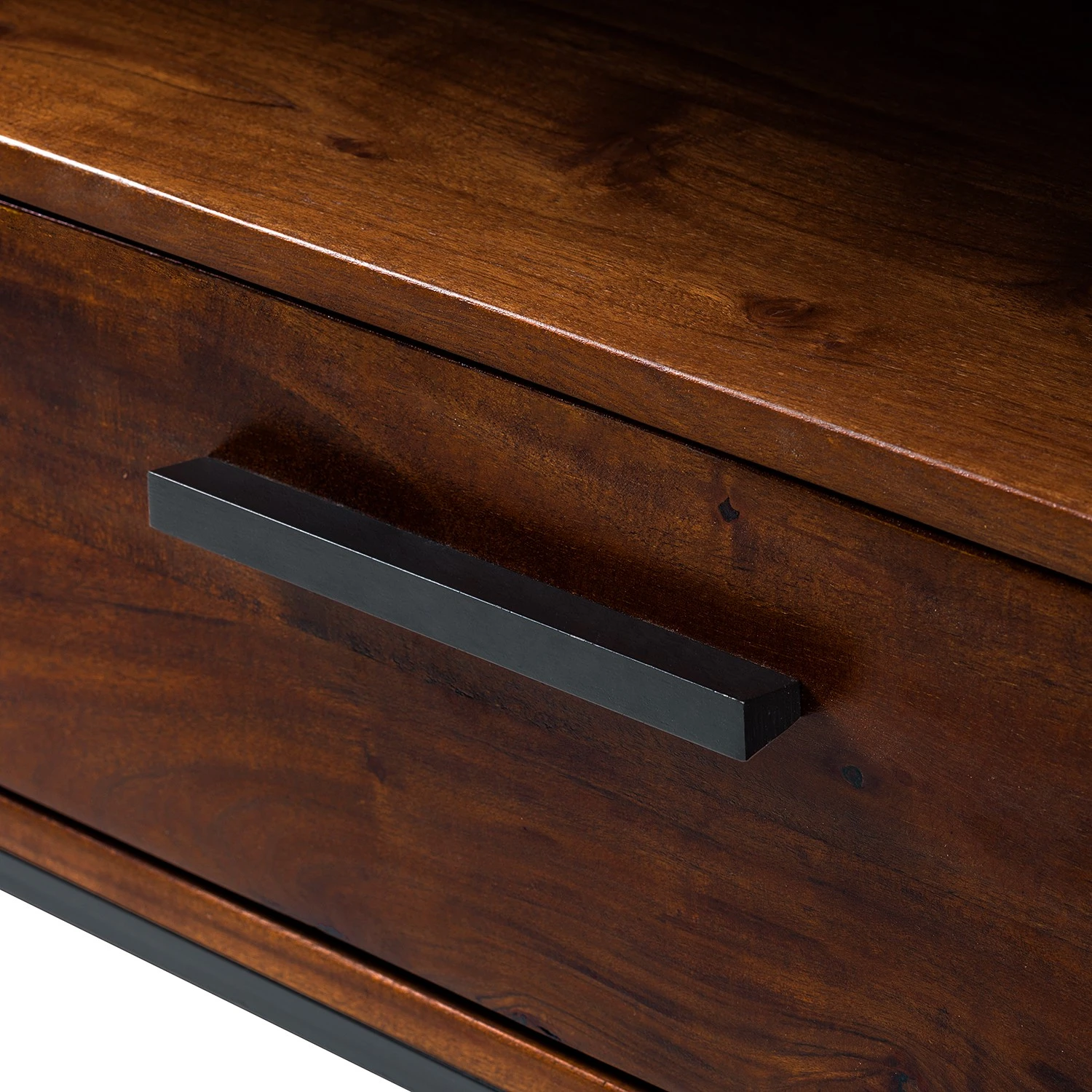 Ars manufacti TV-Lowboard Woodson V - Akazie massiv / Metall - Akazie Braun 9 Ars manufacti TV-Lowboard Woodson V - Akazie massiv / Metall - Akazie Braun – Bild 9