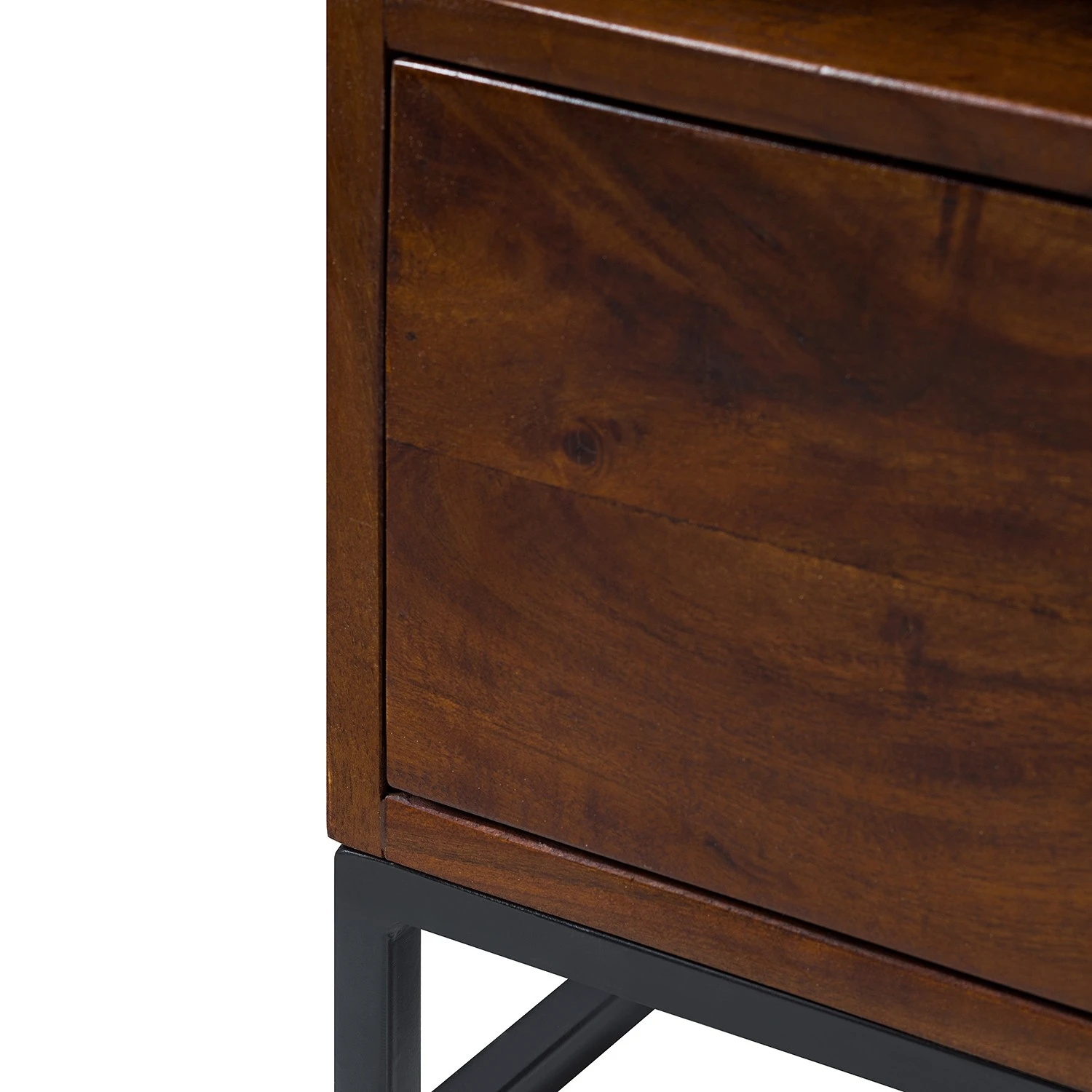 Ars manufacti TV-Lowboard Woodson V - Akazie massiv / Metall - Akazie Braun 11 Ars manufacti TV-Lowboard Woodson V - Akazie massiv / Metall - Akazie Braun – Bild 11