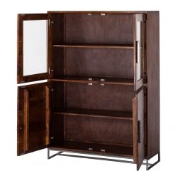 Ars manufacti Highboard Woodson - Akazie massiv / Metall - Akazie Braun 9 Ars manufacti Highboard Woodson - Akazie massiv / Metall - Akazie Braun -Wohnzimmermöbel boutique en ligne 1000361862 220624 031 DETAILS P000000001000361862