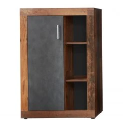 Trendteam Wohnwand Jazz I (4-teilig) - Altholz Dekor / Anthrazit -Wohnzimmermöbel boutique en ligne 1000362848 220623 030 DETAILS P000000001000362848