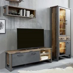 Trendteam Wohnwand Prime I (3-teilig) - Beton Dekor / Altholz Dekor 18 Trendteam Wohnwand Prime I (3-teilig) - Beton Dekor / Altholz Dekor -Wohnzimmermöbel boutique en ligne 1000362861 220623 021 MOOD DETAILS P000000001000362861 mood