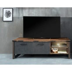 Trendteam Wohnwand Prime I (3-teilig) - Beton Dekor / Altholz Dekor 23 Trendteam Wohnwand Prime I (3-teilig) - Beton Dekor / Altholz Dekor -Wohnzimmermöbel boutique en ligne 1000362861 220623 026 MOOD DETAILS P000000001000362861 mood