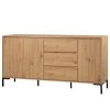 Loftscape Sideboard Brochet - Eiche Dekor / Schwarz