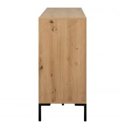 Loftscape Sideboard Brochet - Eiche Dekor / Schwarz -Wohnzimmermöbel boutique en ligne 1000363051 220704 033 DETAILS P000000001000363051