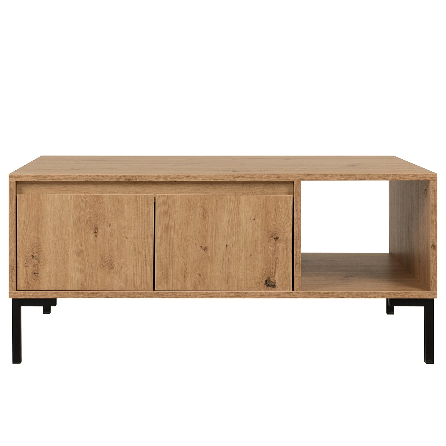 Loftscape Couchtisch Brochet - Eiche Dekor / Schwarz 4 Loftscape Couchtisch Brochet - Eiche Dekor / Schwarz – Bild 4