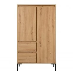 Loftscape Highboard Brochet - Eiche Dekor / Schwarz -Wohnzimmermöbel boutique en ligne 1000363059 220704 030 DETAILS P000000001000363059