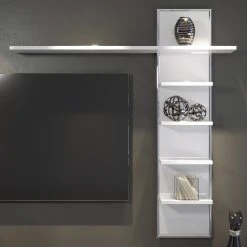 Trendteam Wandregal Infinity - Hochglanz Weiß / Matt Weiß 7 Trendteam Wandregal Infinity - Hochglanz Weiß / Matt Weiß -Wohnzimmermöbel boutique en ligne 1000363599 220802 021 MOOD DETAILS P000000001000363599 mood