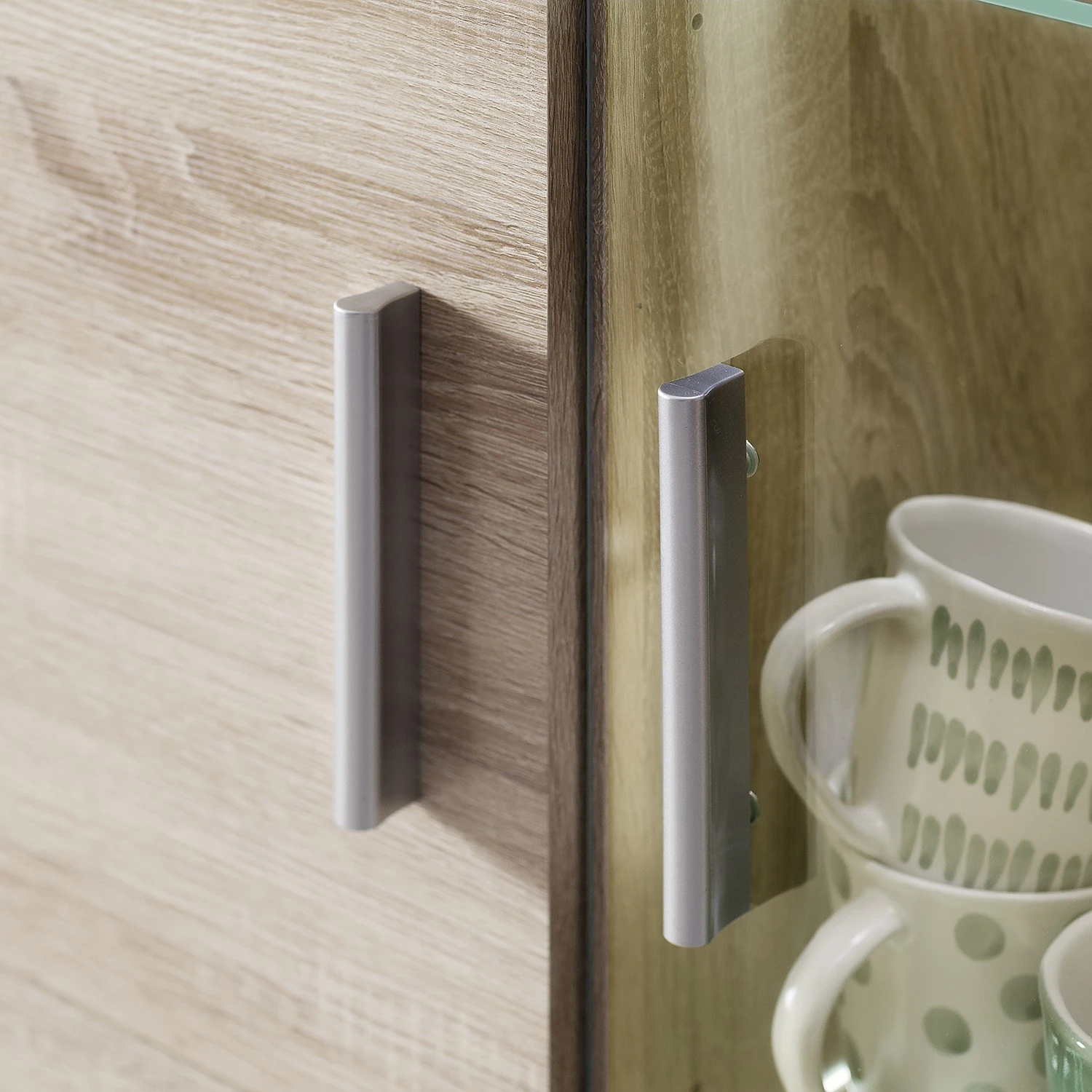 Trendteam Wohnwand Mondeo - Inkl. Beleuchtung - Sandeiche Dekor 6 Trendteam Wohnwand Mondeo - Inkl. Beleuchtung - Sandeiche Dekor – Bild 6