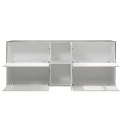 Trendteam Sideboard Infintiy I - Hochglanz Weiß / Matt Weiß -Wohnzimmermöbel boutique en ligne 1000363623 220802 031 DETAILS P000000001000363623