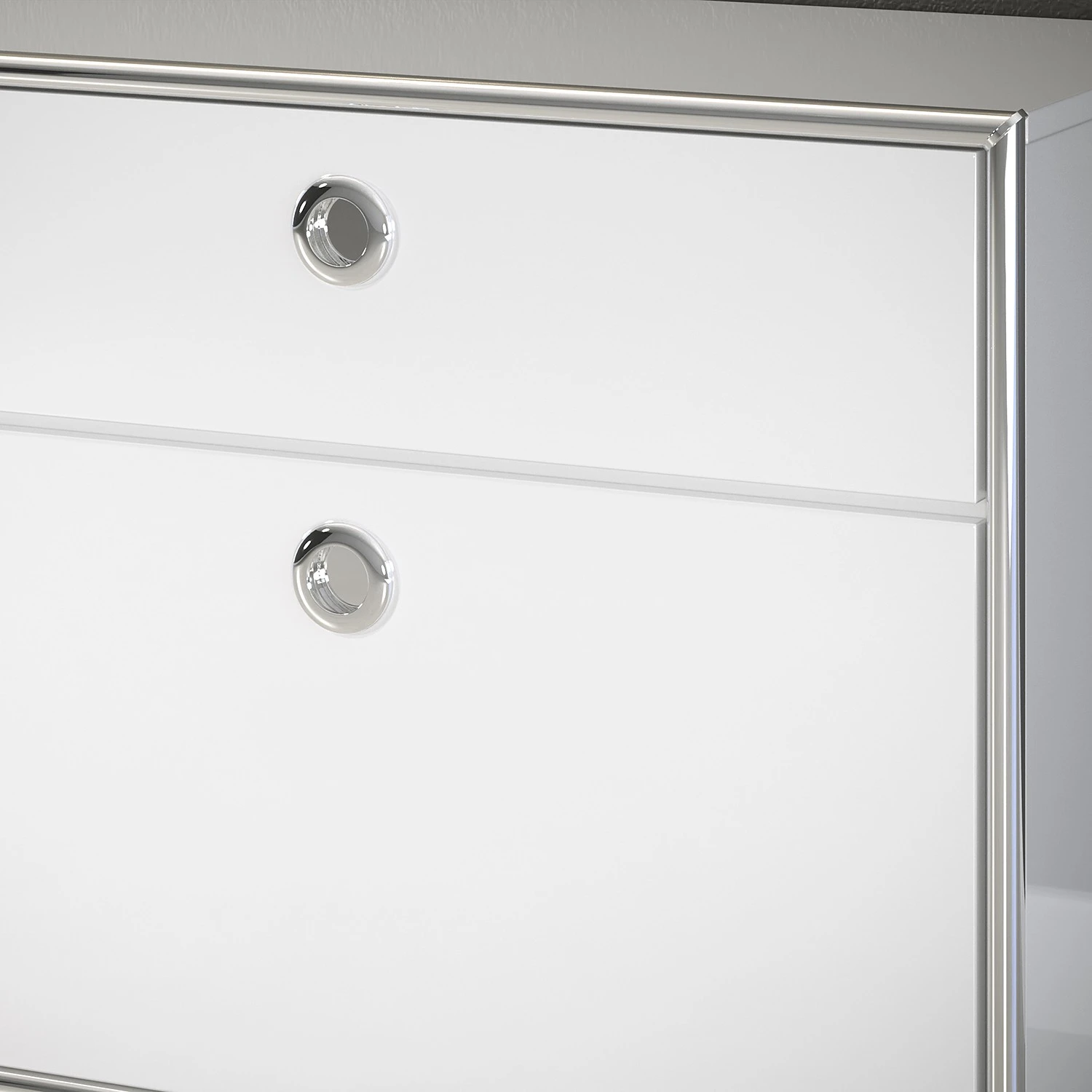 Trendteam Wohnwand Infinity I (3-teilig) - Hochglanz Weiß / Matt Weiß 12 Trendteam Wohnwand Infinity I (3-teilig) - Hochglanz Weiß / Matt Weiß – Bild 12