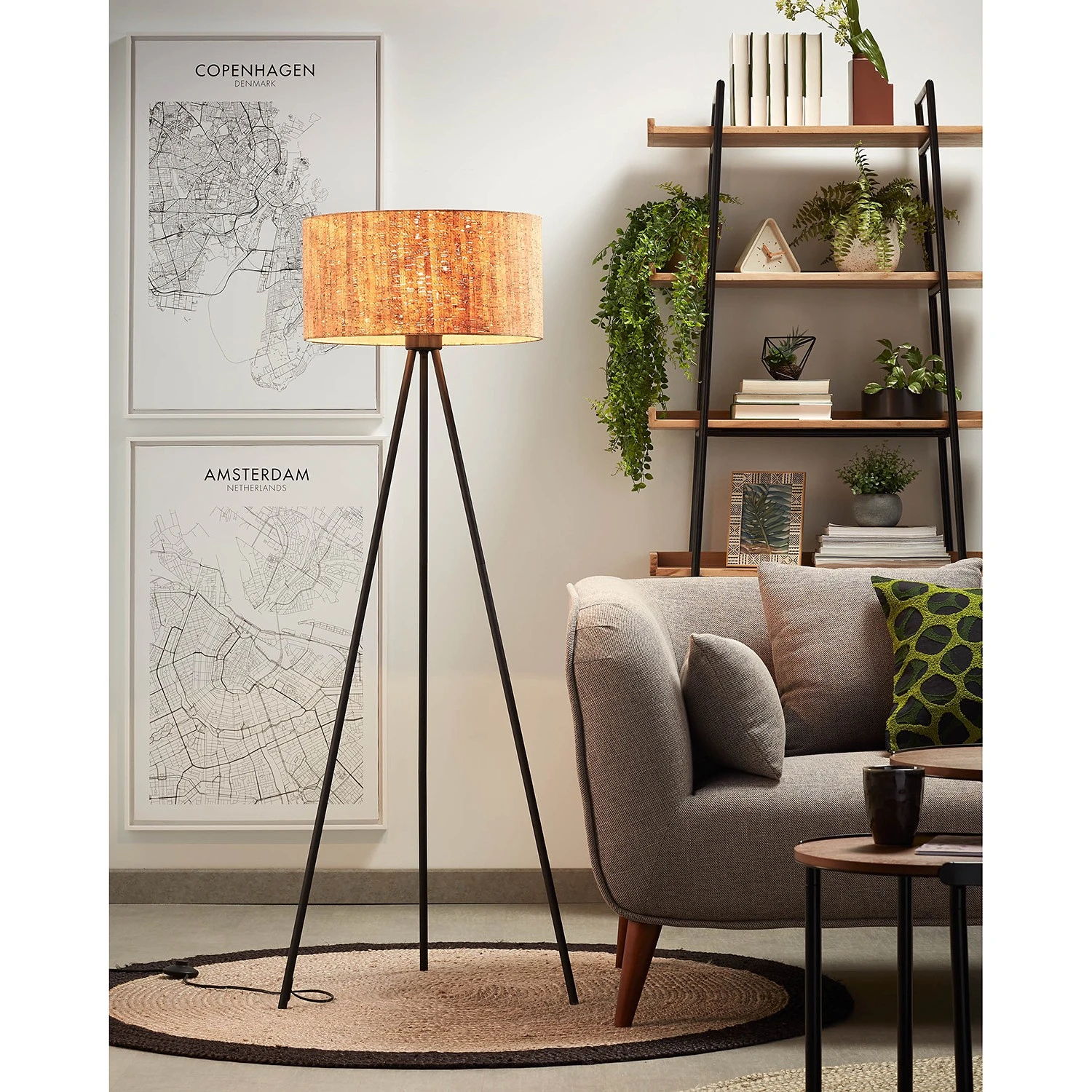 Red Living Regal Breitbride II - Akazie massiv / Metall - Akazie / Schwarz 3 Red Living Regal Breitbride II - Akazie massiv / Metall - Akazie / Schwarz – Bild 3