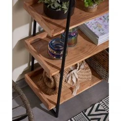 Red Living Regal Breitbride II - Akazie massiv / Metall - Akazie / Schwarz 13 Red Living Regal Breitbride II - Akazie massiv / Metall - Akazie / Schwarz -Wohnzimmermöbel boutique en ligne 1000363950 220714 023 MOOD DETAILS P000000001000363950 mood