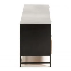 Red Living TV-Lowboard Kisumu - Wiener Geflecht / Eisen - Braun / Schwarz -Wohnzimmermöbel boutique en ligne 1000363963 220714 045 DETAILS P000000001000363963