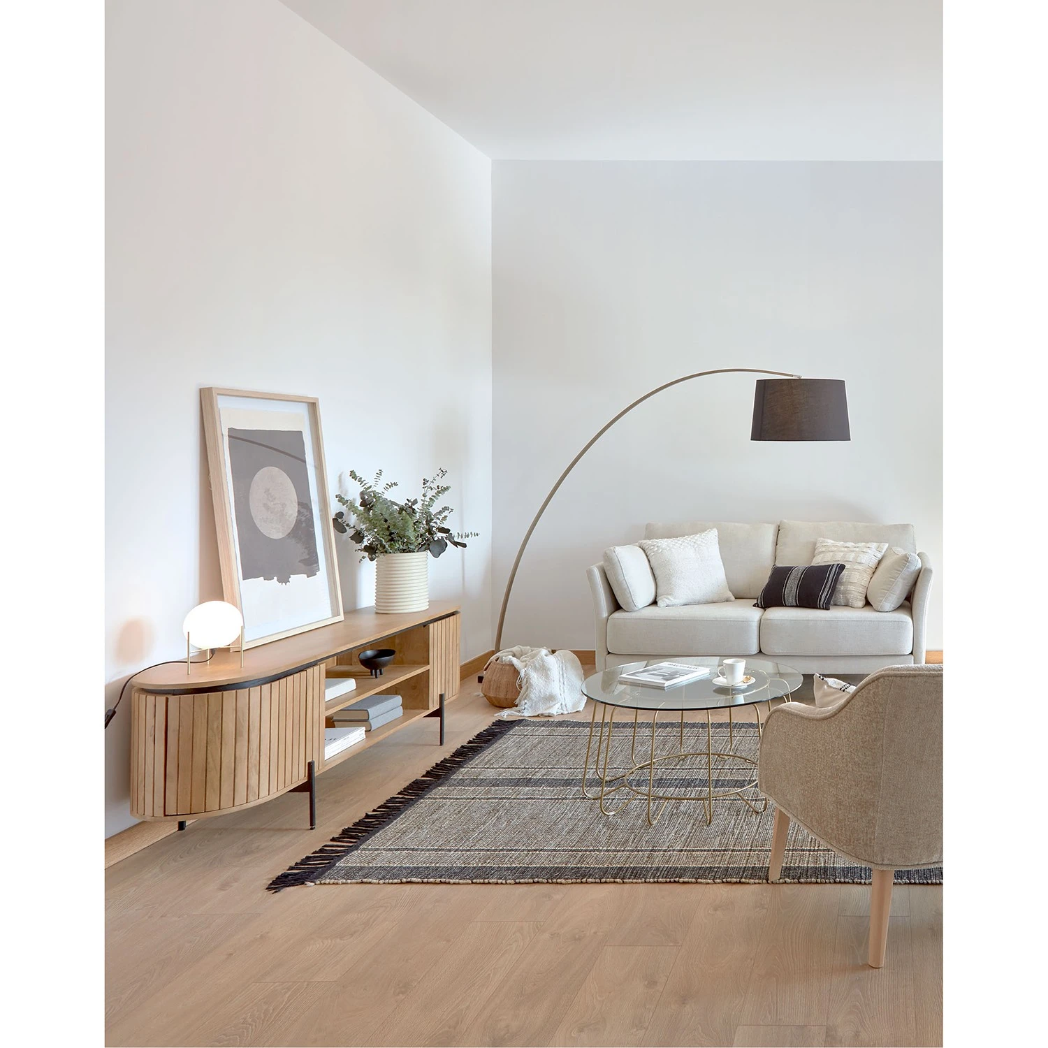 Red Living TV-Lowboard Lusaka - Mango massiv 4 Red Living TV-Lowboard Lusaka - Mango massiv – Bild 4