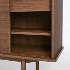 Naturoo Sideboard Chipata - Walnuss teilmassiv -Wohnzimmermöbel boutique en ligne 1000363971 220714 034 DETAILS P000000001000363971
