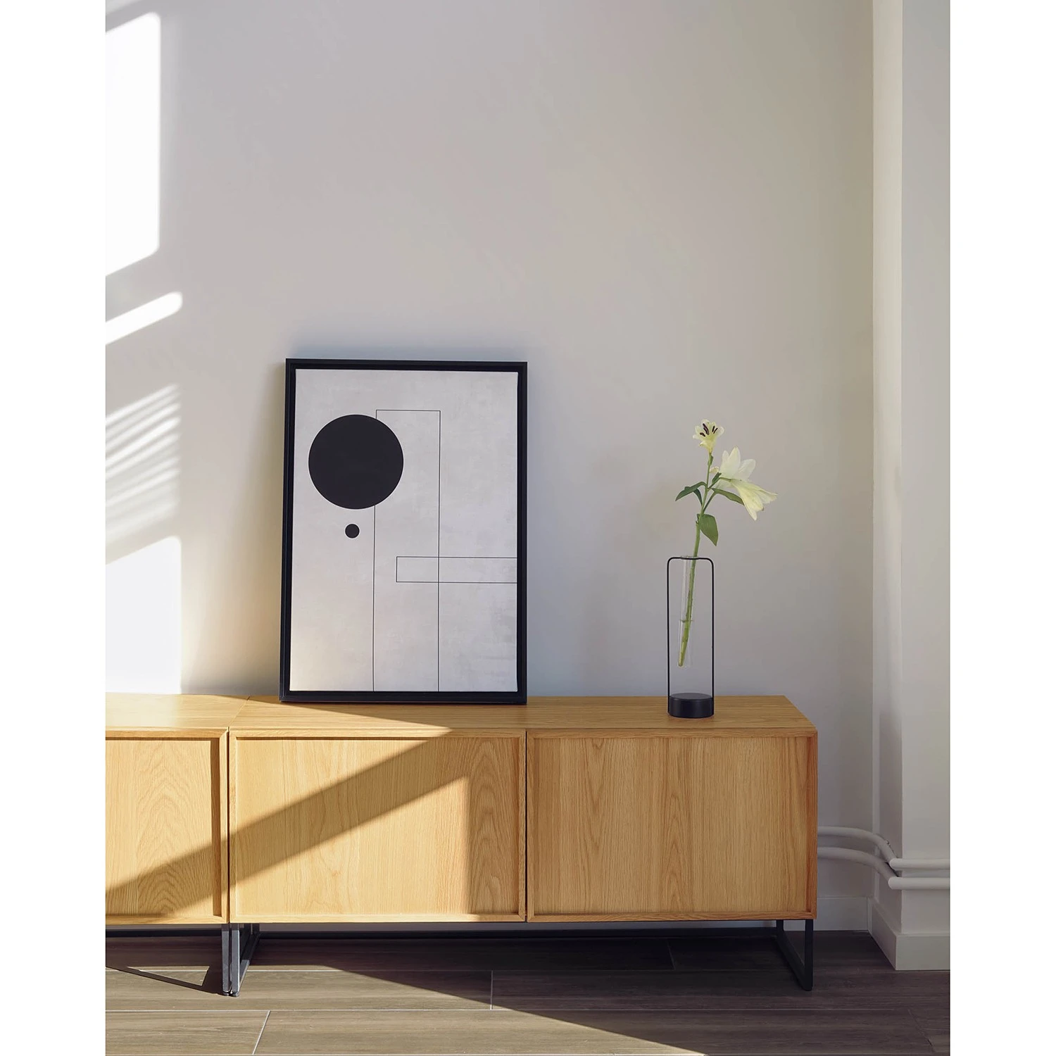 Red Living TV-Lowboard Tabora II - Echtholzfurnier - Eiche 4 Red Living TV-Lowboard Tabora II - Echtholzfurnier - Eiche – Bild 4