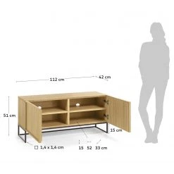 Red Living TV-Lowboard Tabora II - Echtholzfurnier - Eiche 17 Red Living TV-Lowboard Tabora II - Echtholzfurnier - Eiche -Wohnzimmermöbel boutique en ligne 1000363973 220714 500 SKETCH DETAILS P000000001000363973 sketch