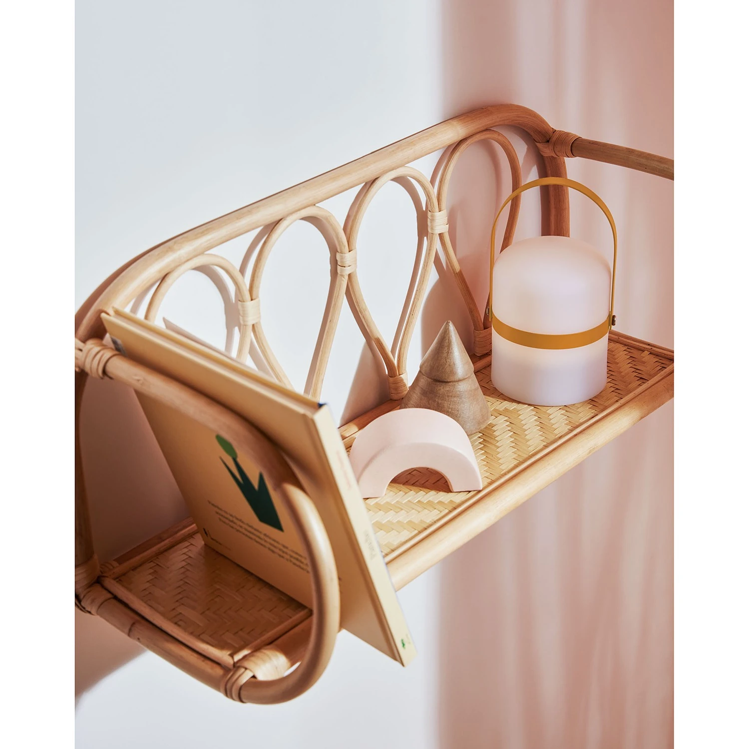 Naturoo Wandregal Mansa - Bambus / Rattan - Natur 3 Naturoo Wandregal Mansa - Bambus / Rattan - Natur – Bild 3