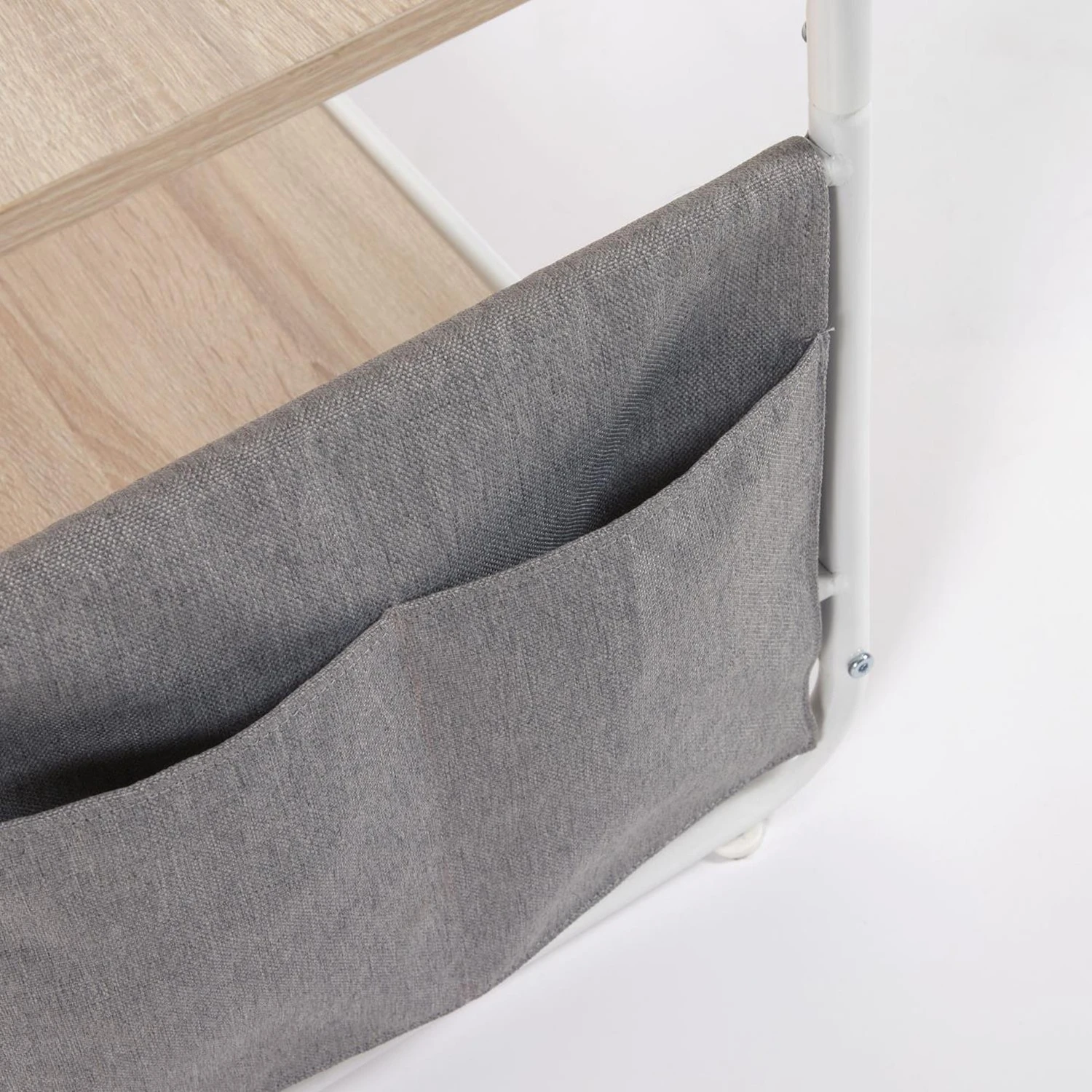 Norrwood TV-Rack Iringa - Eiche Dekor / Weiß 6 Norrwood TV-Rack Iringa - Eiche Dekor / Weiß – Bild 6