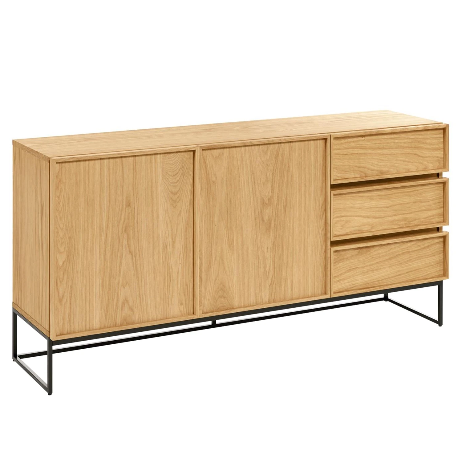 Red Living Sideboard Tabora - Echtholzfurnier - Eiche 1 Red Living Sideboard Tabora - Echtholzfurnier - Eiche
