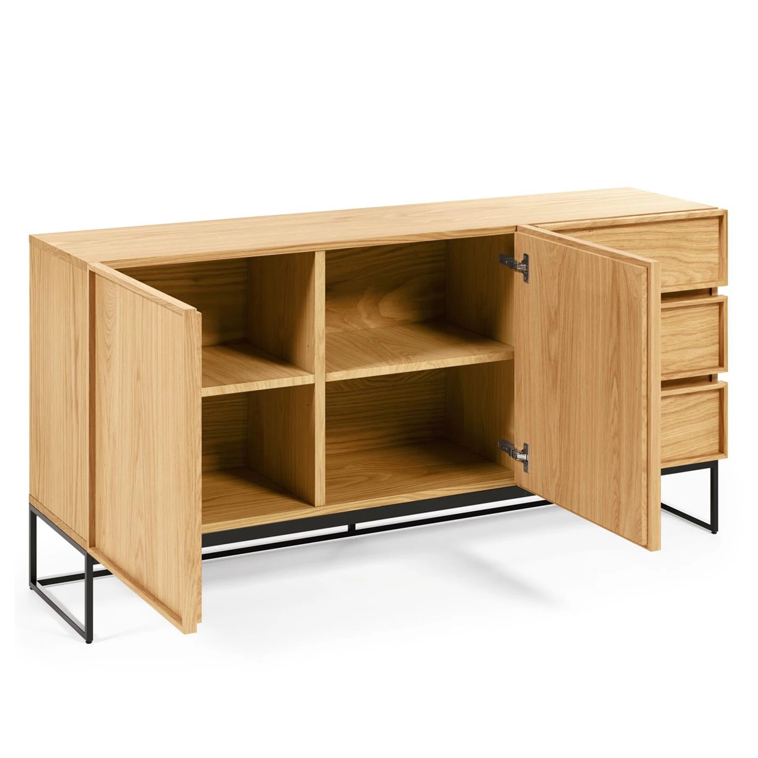 Red Living Sideboard Tabora - Echtholzfurnier - Eiche 5 Red Living Sideboard Tabora - Echtholzfurnier - Eiche – Bild 5