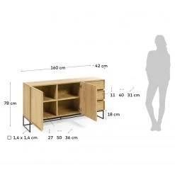 Red Living Sideboard Tabora - Echtholzfurnier - Eiche 17 Red Living Sideboard Tabora - Echtholzfurnier - Eiche -Wohnzimmermöbel boutique en ligne 1000363989 220714 500 SKETCH DETAILS P000000001000363989 sketch