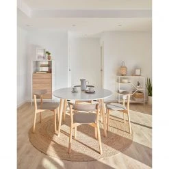 Norrwood Higboard Maredale - Esche teilmassiv - Weiß / Esche 12 Norrwood Higboard Maredale - Esche teilmassiv - Weiß / Esche -Wohnzimmermöbel boutique en ligne 1000363992 220714 023 MOOD DETAILS P000000001000363992 mood